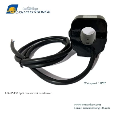 Transformador de corriente de tipo dividido IP 57 600 a: 5a impermeable